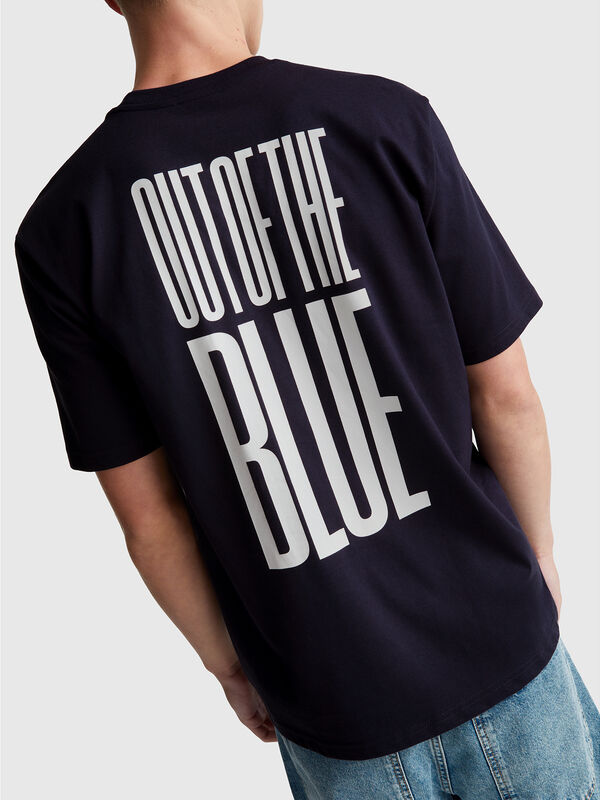 Relaxed Fit T-Shirt mit Print Herren