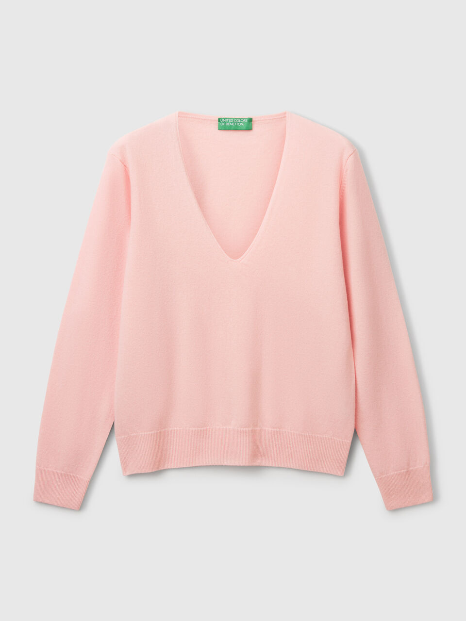 V NECK SWEATER L/S Damen image number 1
