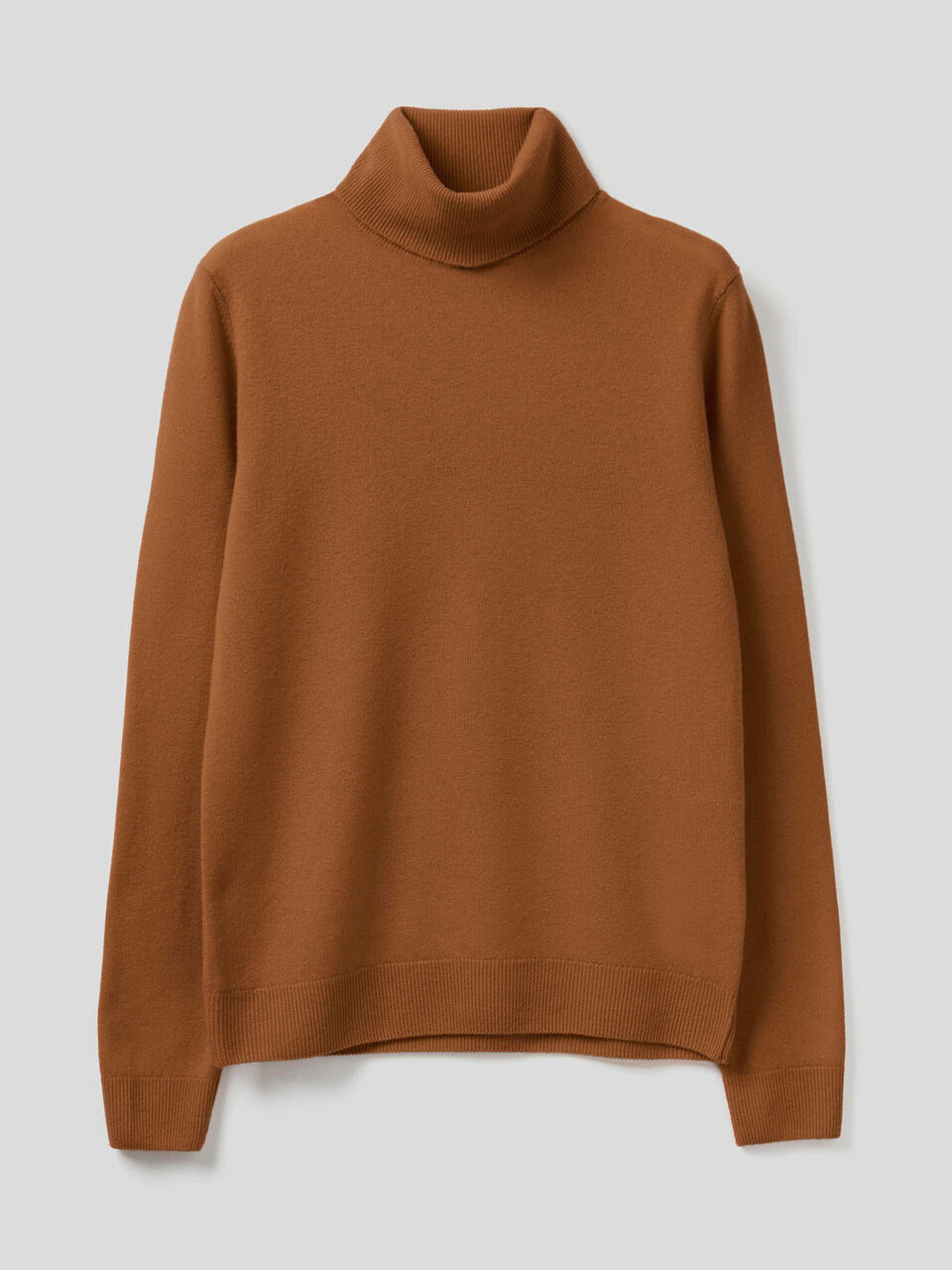 Rollkragenpullover aus reiner Schurwolle image number 1