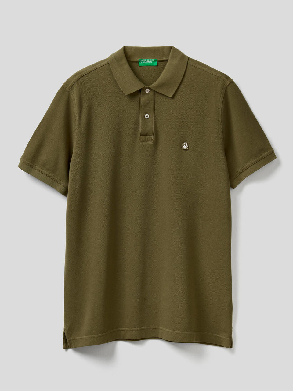 Polo aus 100% Baumwolle mit kurzen Ärmeln image number 1