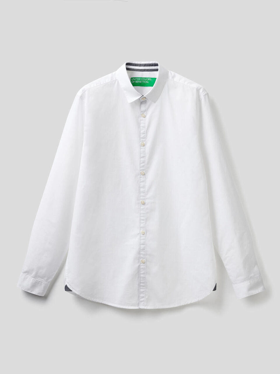 Slim-Fit-Hemd aus reiner Baumwolle image number 1