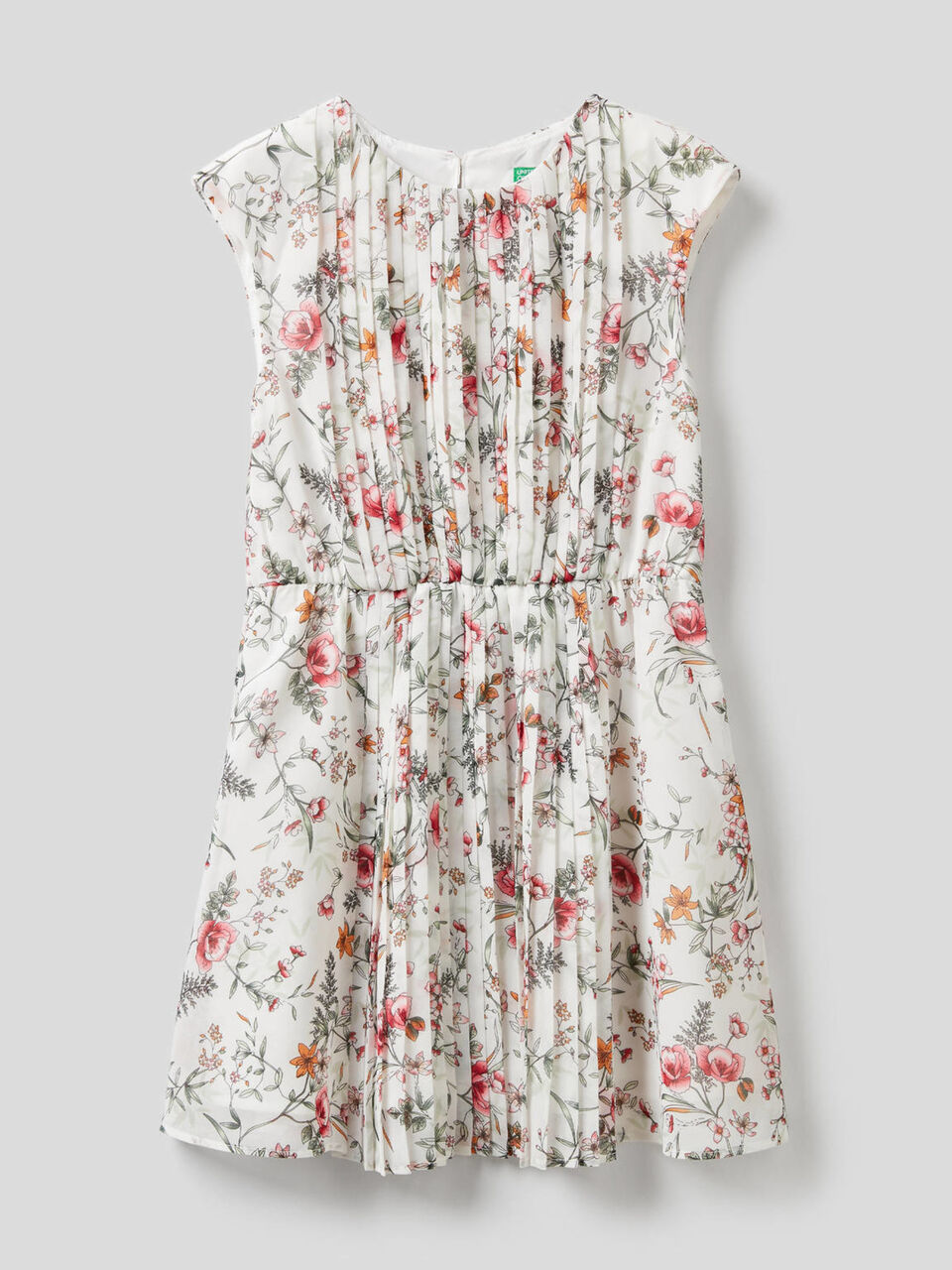 Ärmelloses Kleid mit Blumenprint image number 1