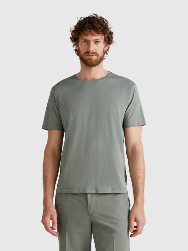 Leichtes Jersey-T-Shirt Herren
