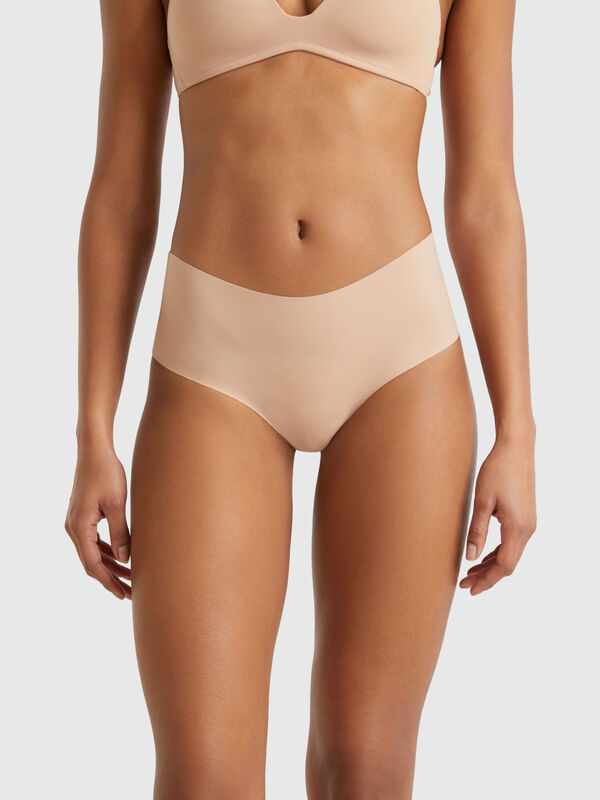 Elastische Culotte mit Spitze Damen
