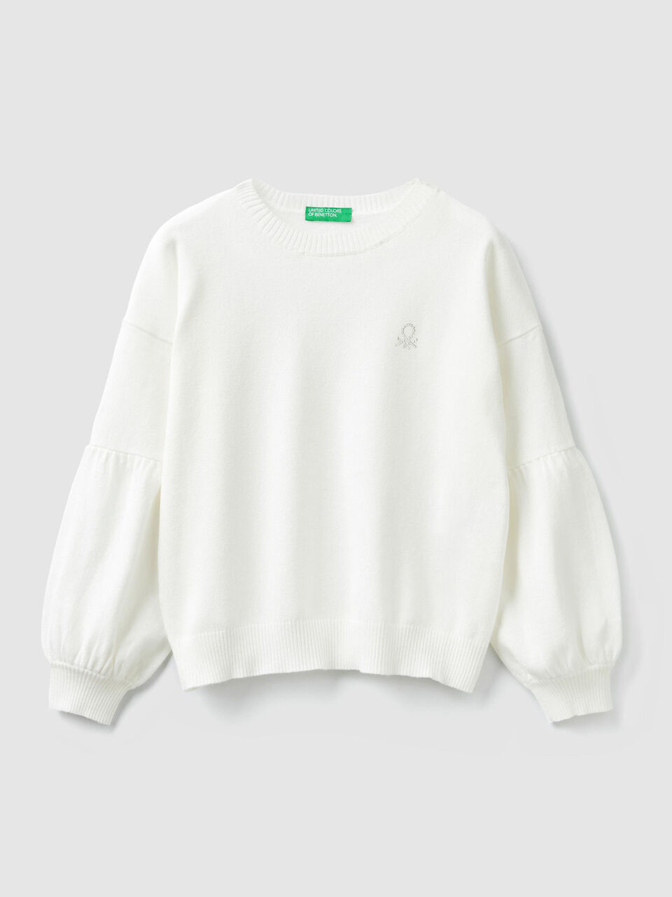 Pullover mit Puffärmeln image number 1