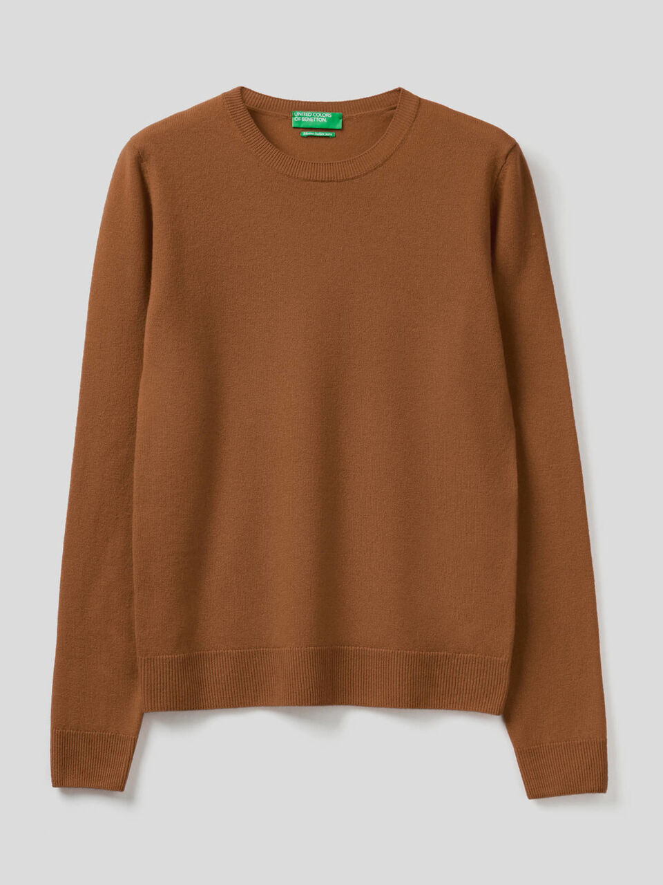 Pullover aus reiner Schurwolle mit Rundausschnitt image number 1