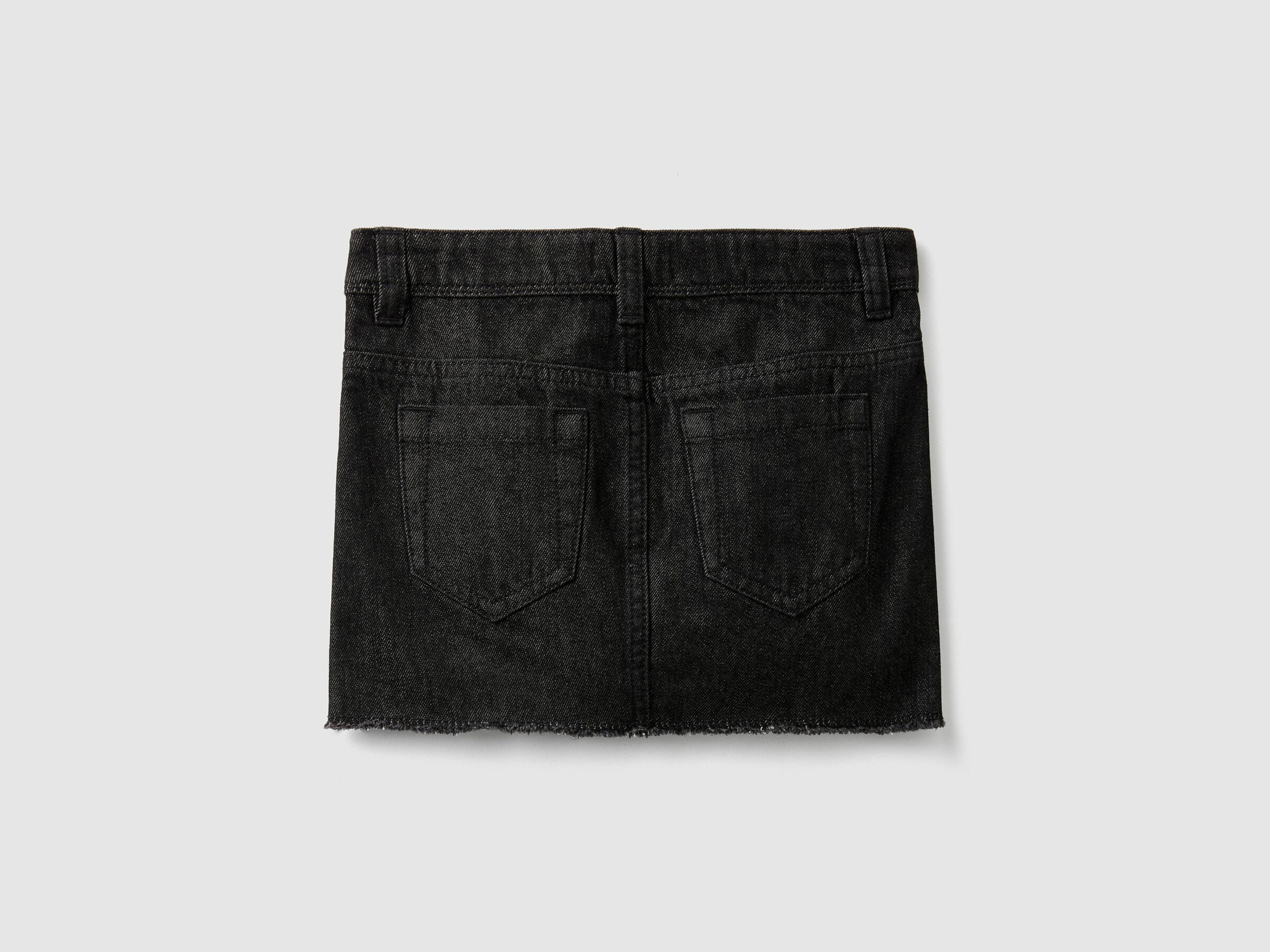 Denim-Rock mit gestreiften Bändern image number null