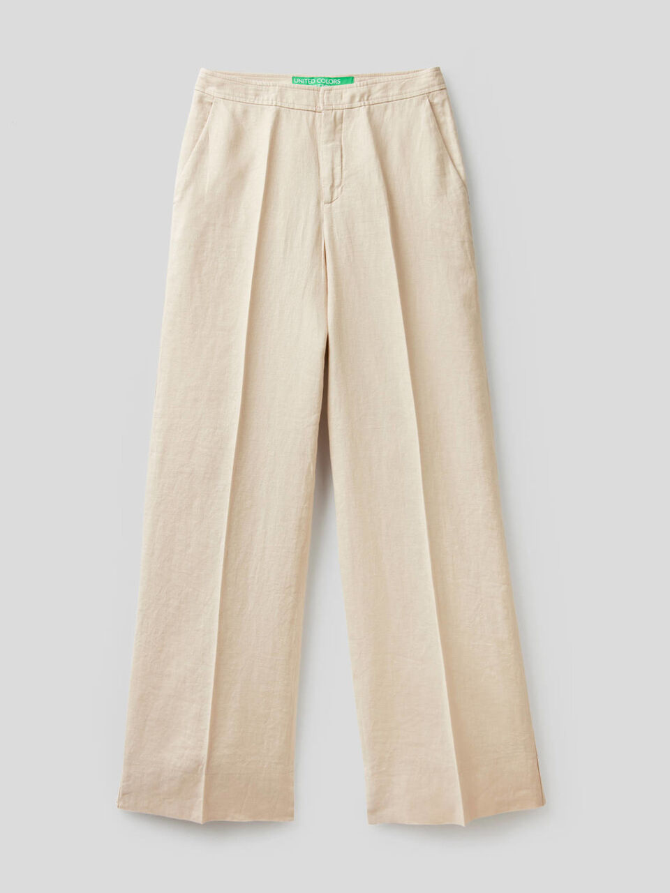 Palazzohose aus 100% Leinen image number 1