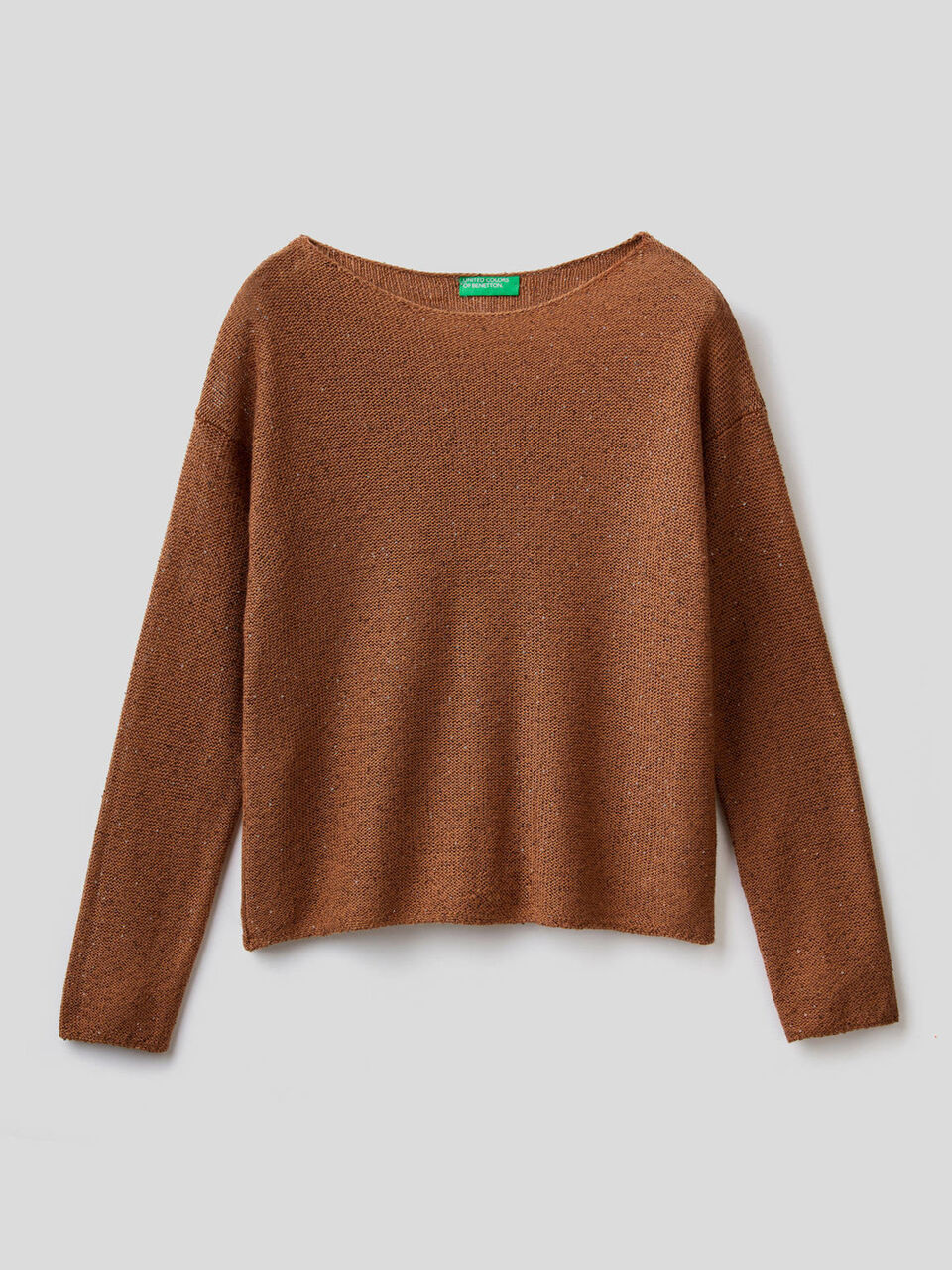 Pullover mit tiefem Rundausschnitt image number 1