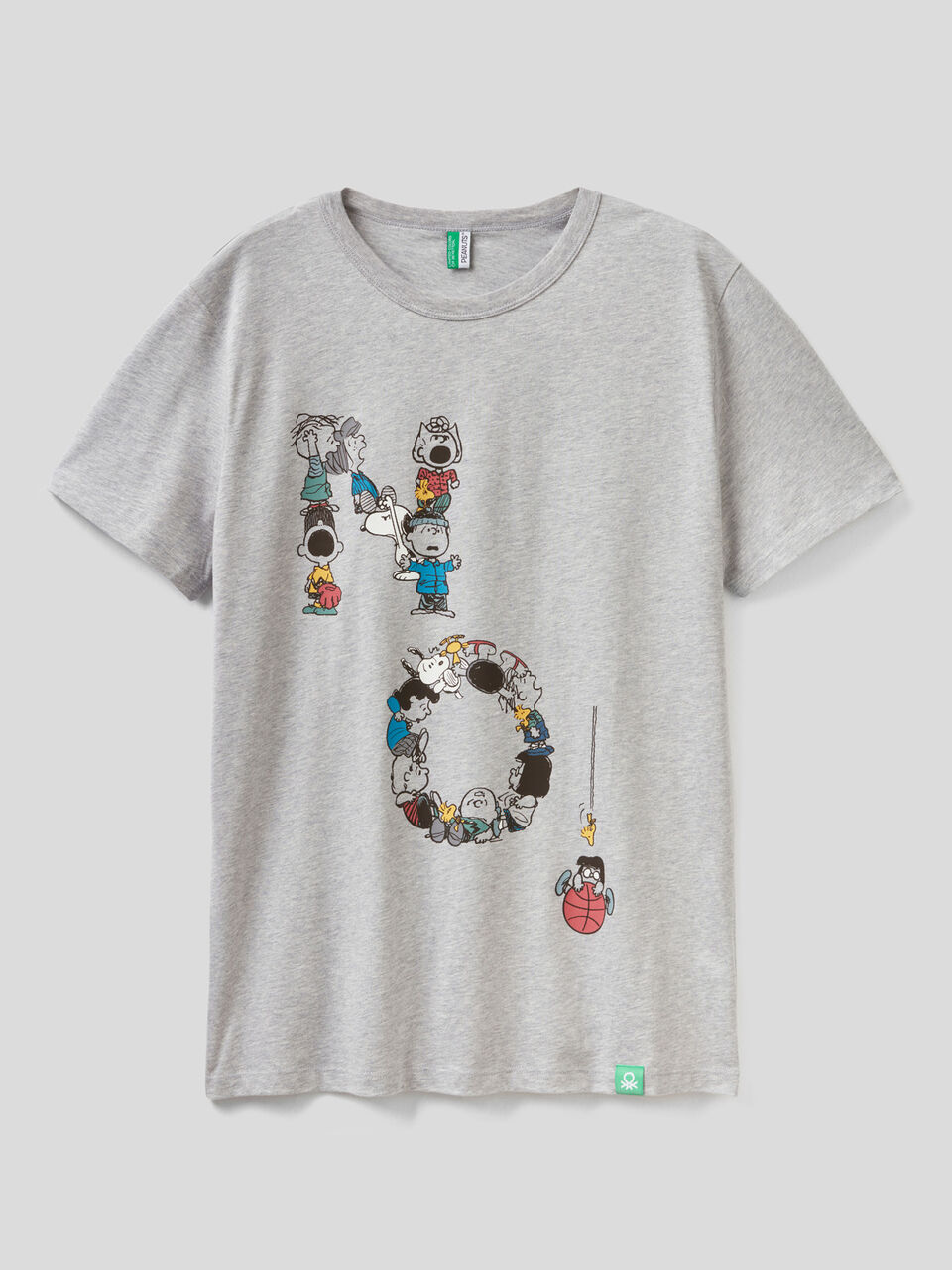 T-Shirt mit kurzen Ärmeln und Peanuts-Print image number 1