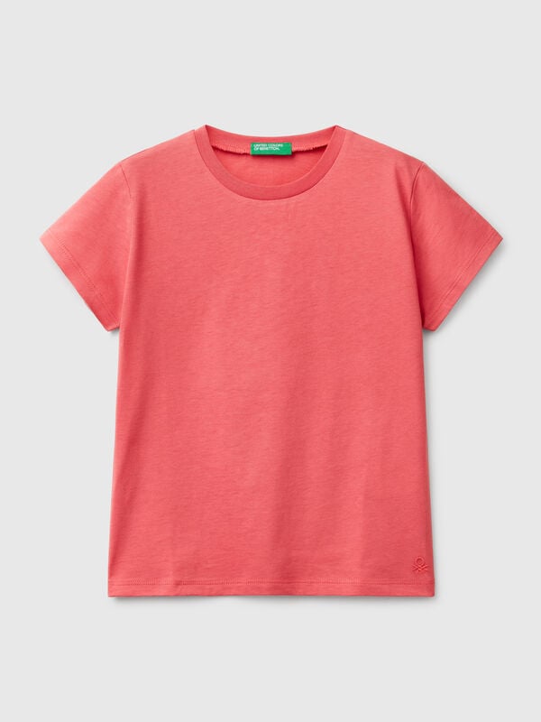 T-Shirt aus reiner Baumwolle Mädchen