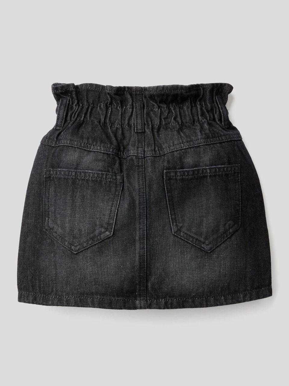 Jeansrock mit gerafftem Bund image number 2