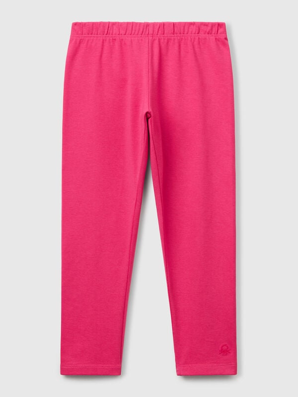 Leggings aus elastischer Baumwolle Mädchen