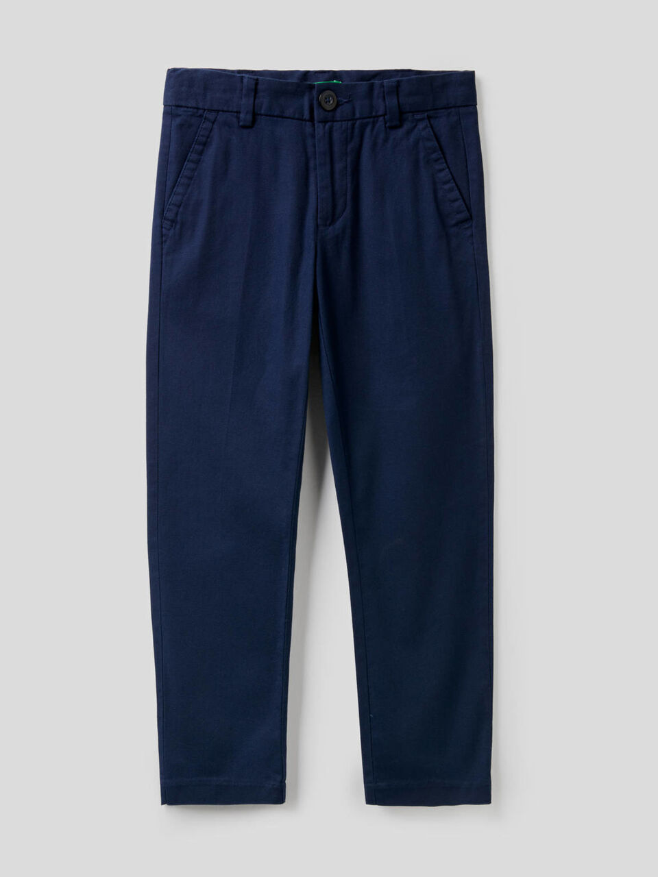 Hose im Slim Fit aus stretchiger Baumwolle image number 1