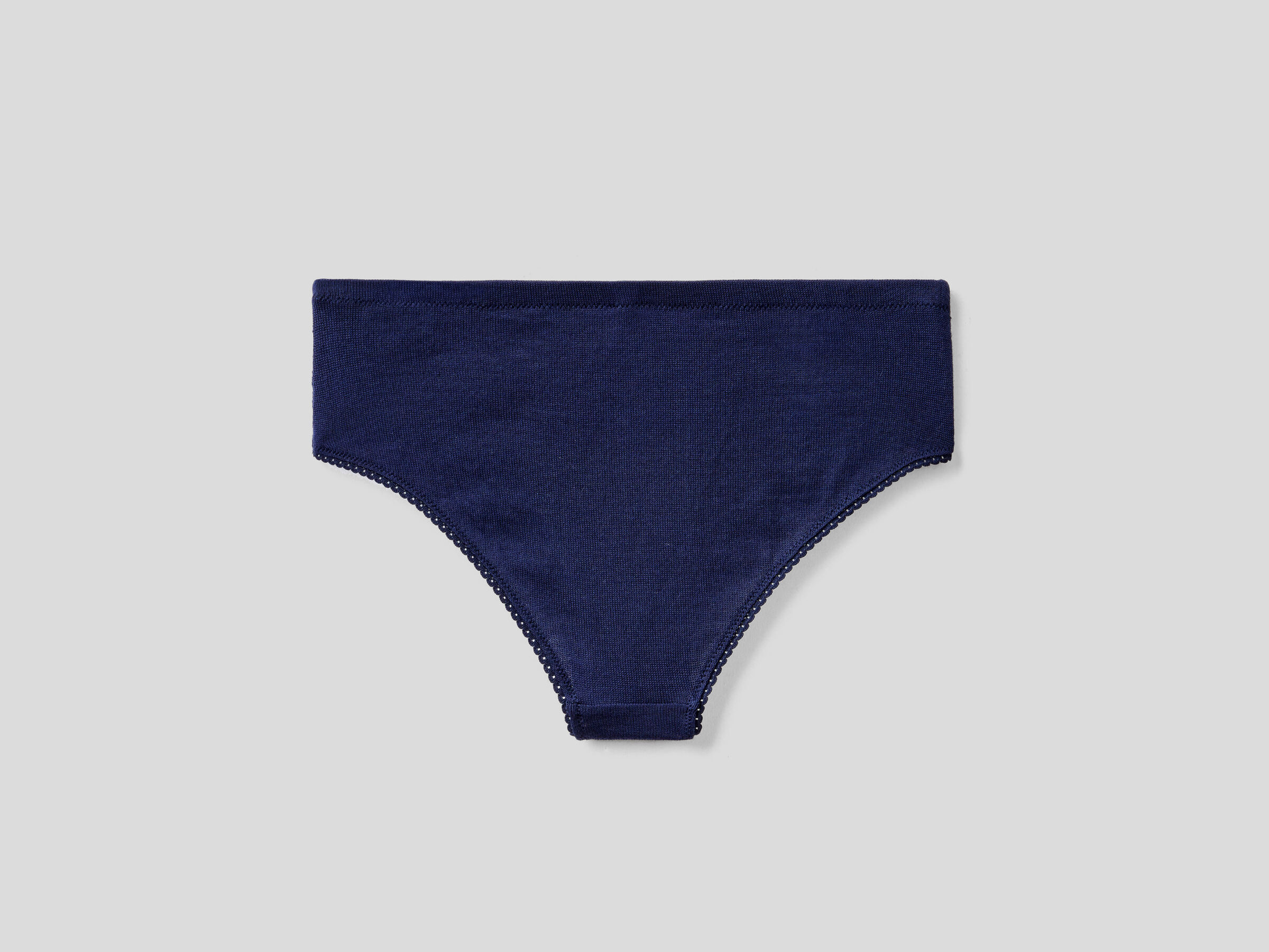Culotte-Unterhose aus Strick mit Lochmuster image number 4