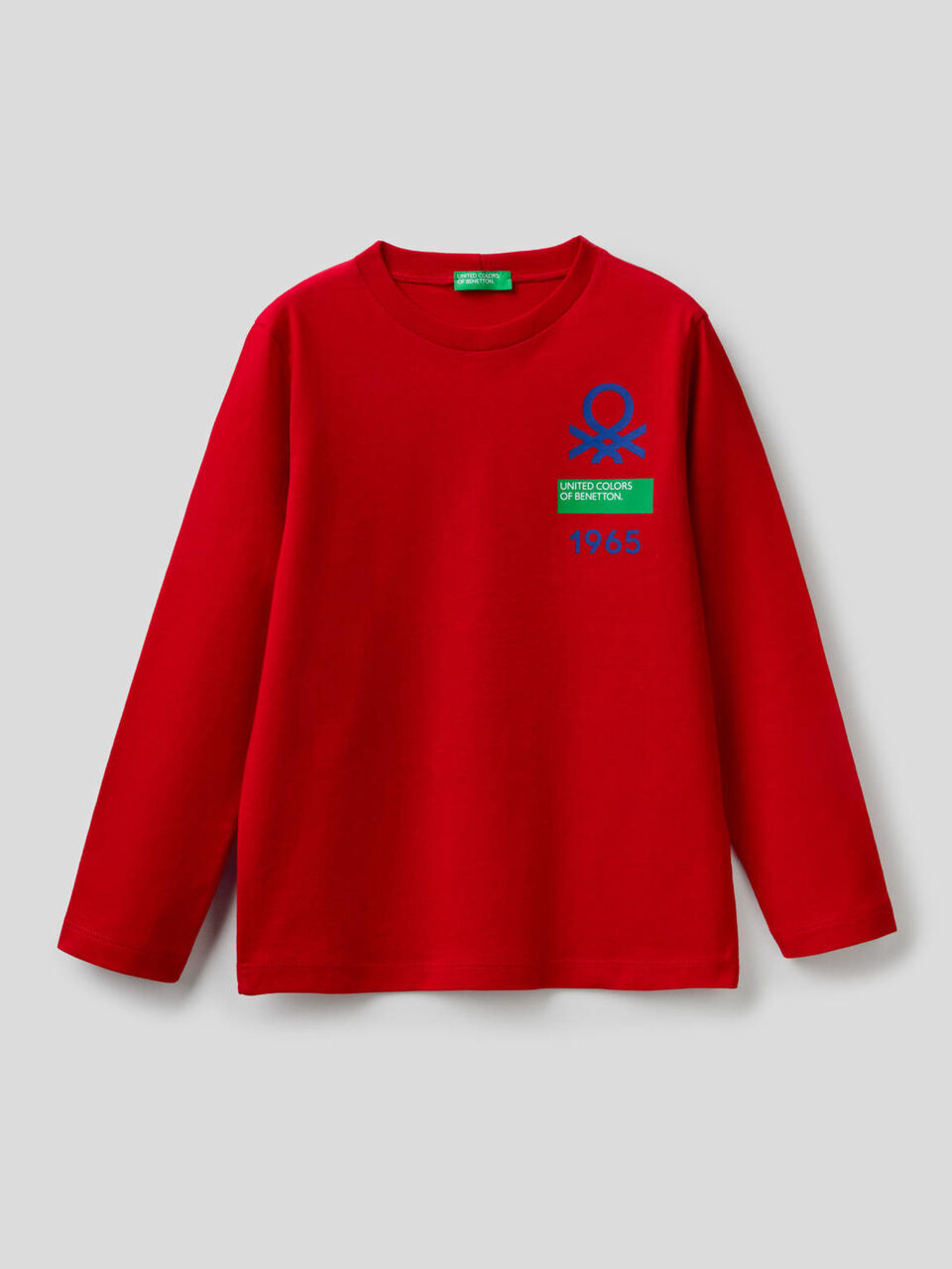 T-Shirt mit langen Ärmeln aus Bio-Baumwolle image number 1