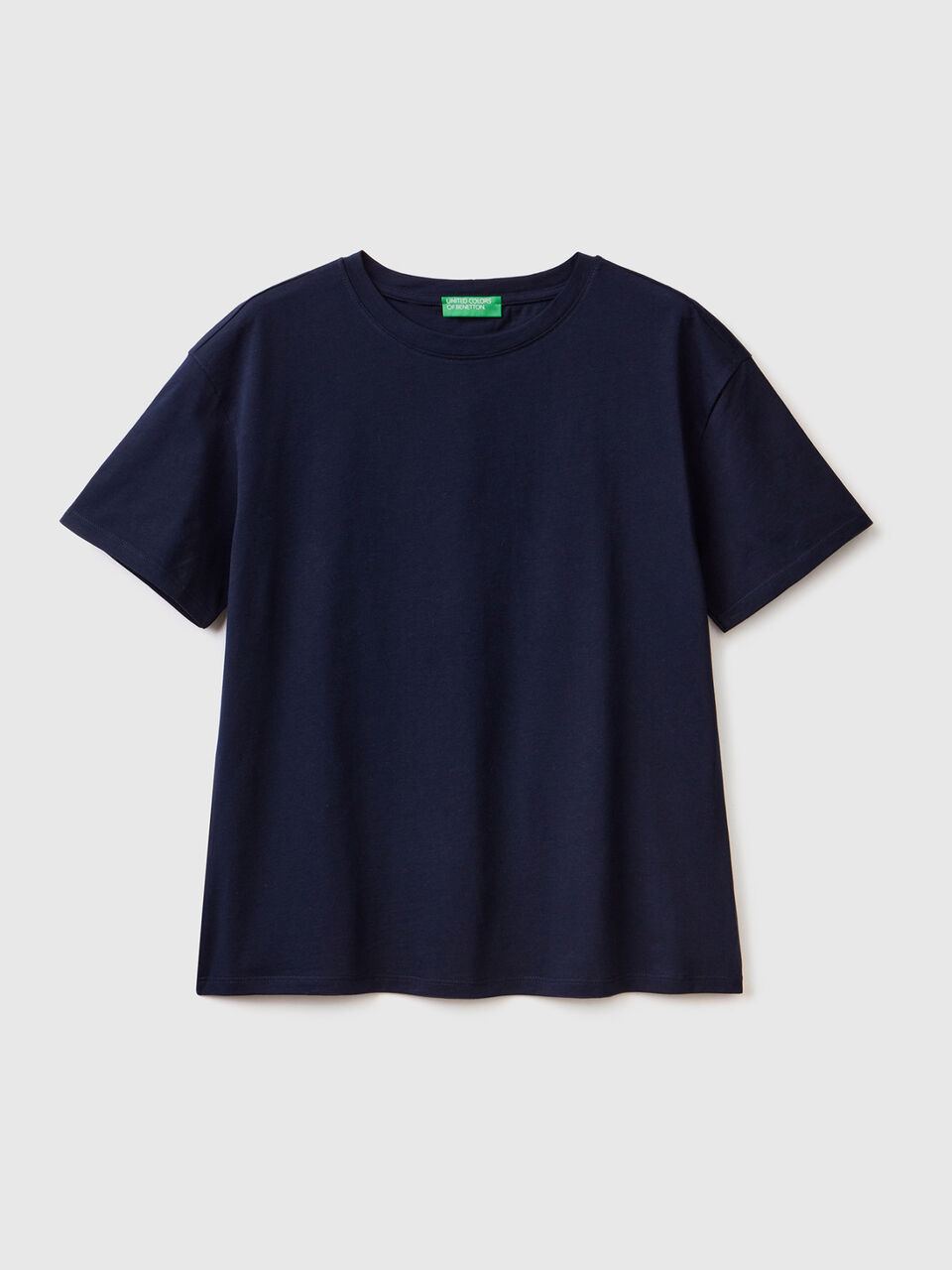 Shirt in 100% Baumwolle mit kurzen Ärmeln image number 1