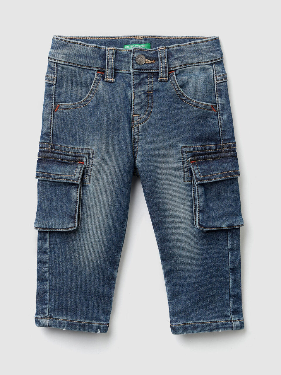 Cargojeans aus Thermo-Denim image number 1