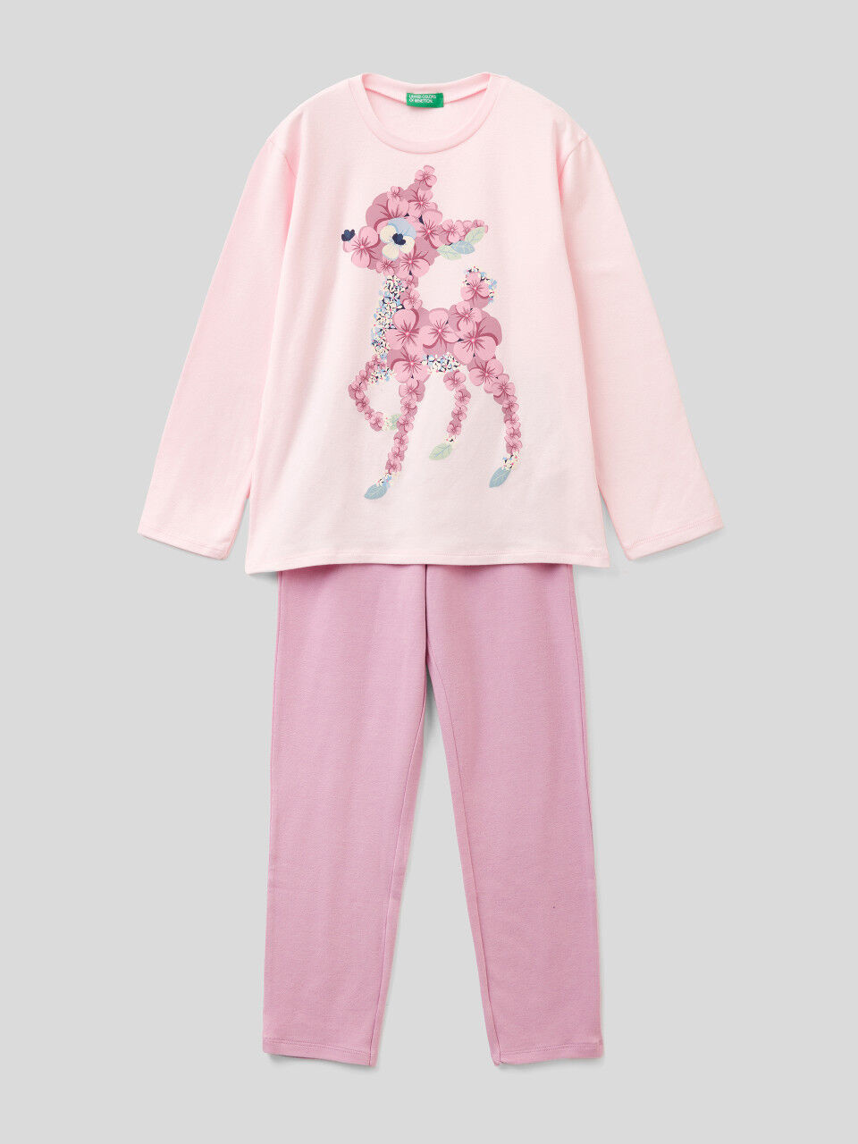 Pyjama mit Glitterprint