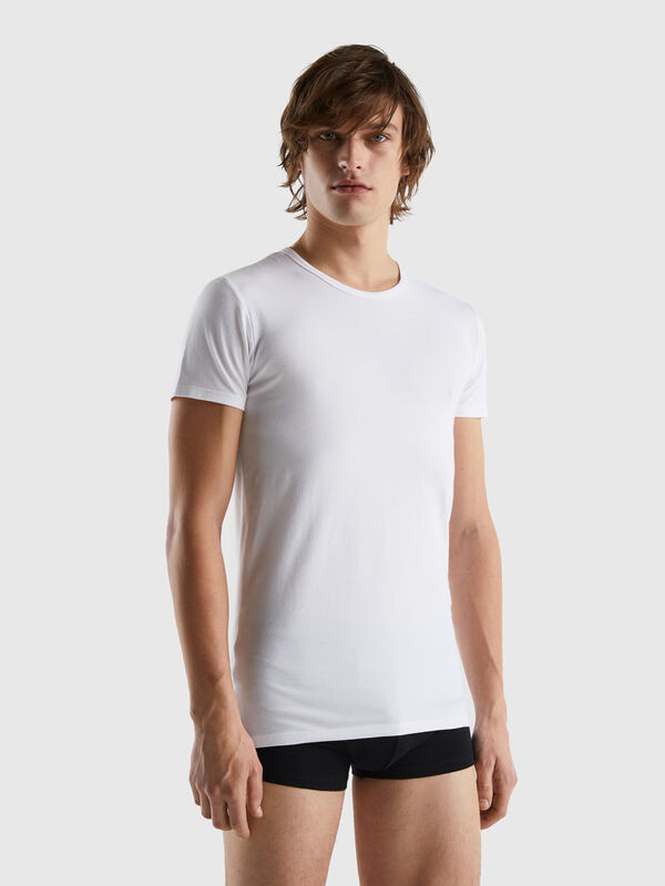 T-Shirt aus stretchiger Bio-Baumwolle Herren