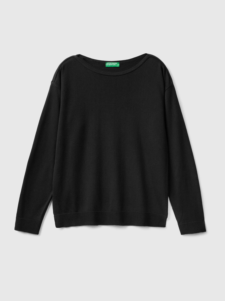 Pullover mit Carmenausschnitt image number 1
