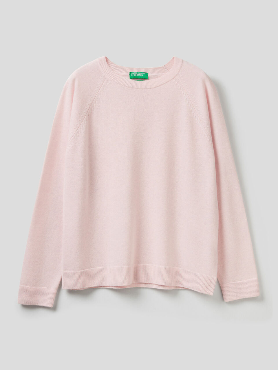 Pullover aus Wolle und Cashmere mit Rundausschnitt image number 1