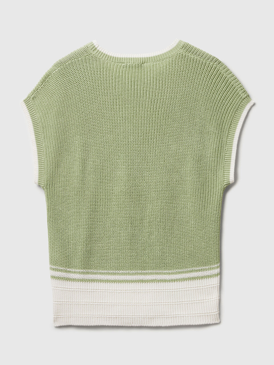 SLEEVELESS SWEATER Damen image number 2