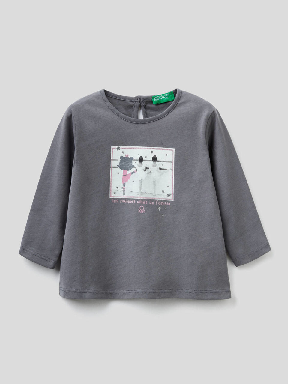 T-Shirt aus 100% Baumwolle mit Print image number 1