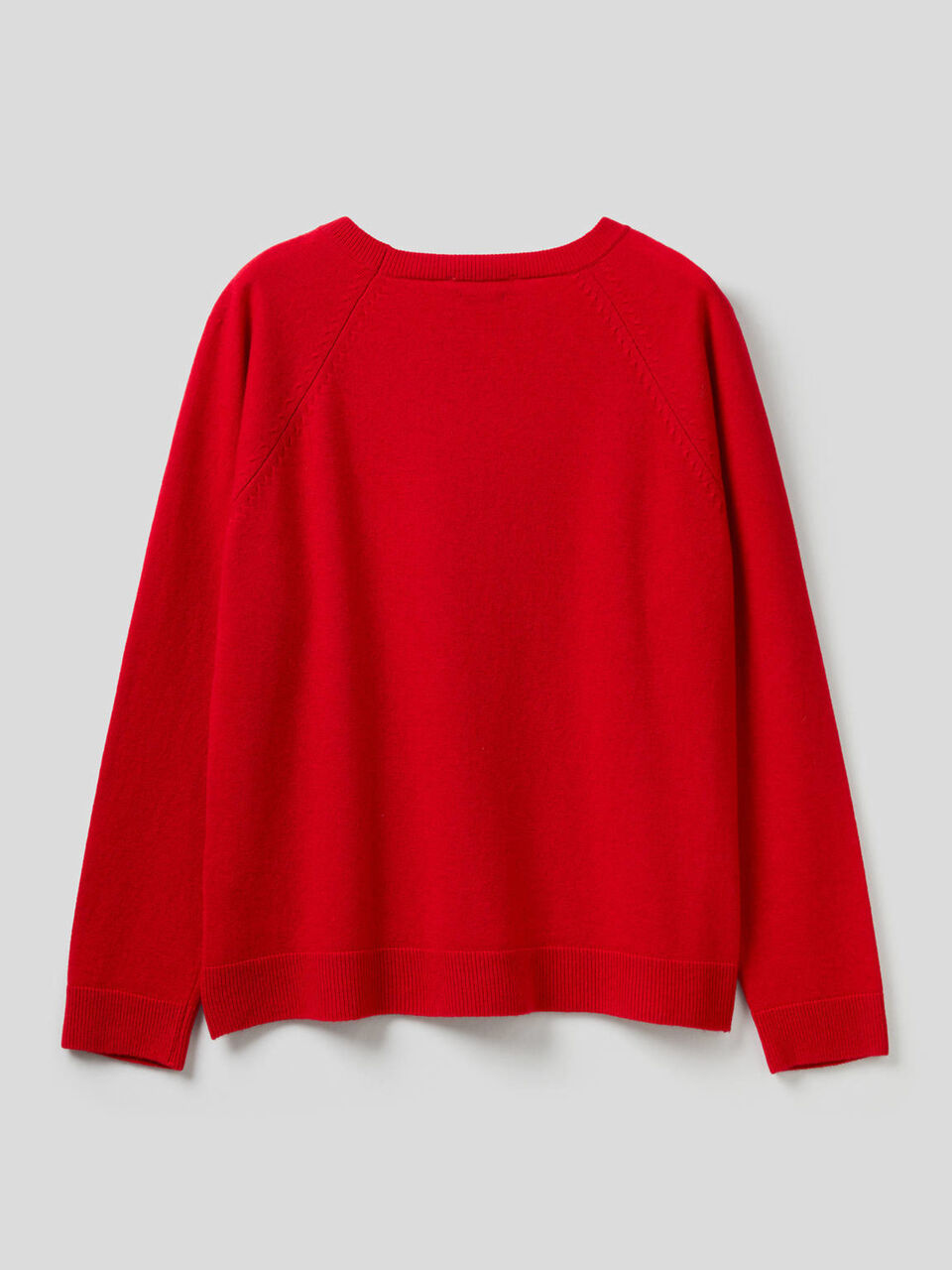 Pullover mit Rundausschnitt in einer Mischung aus Wolle und Cashmere image number 2