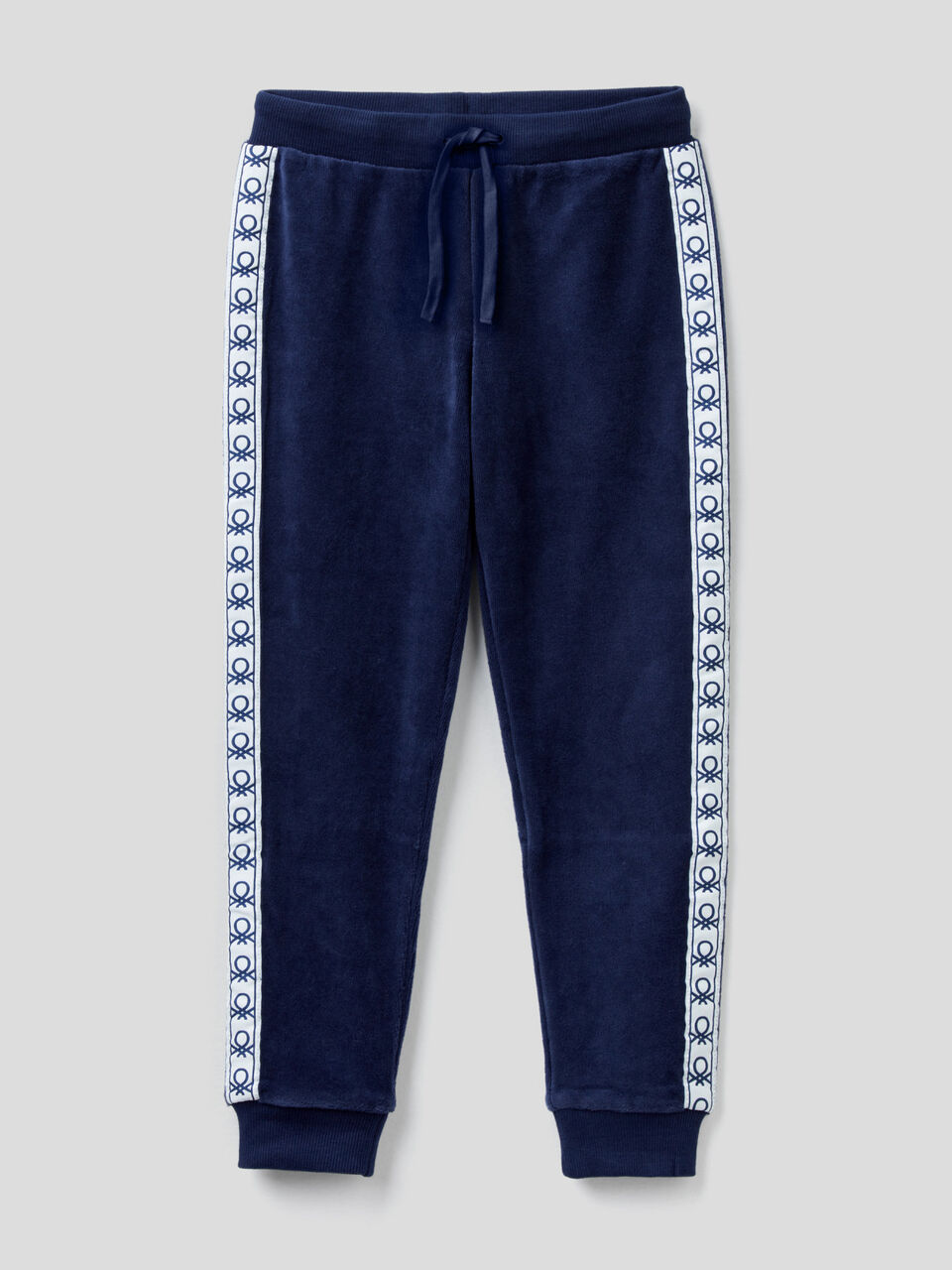 Hose aus Chenille mit Bändern samt Logo image number 1