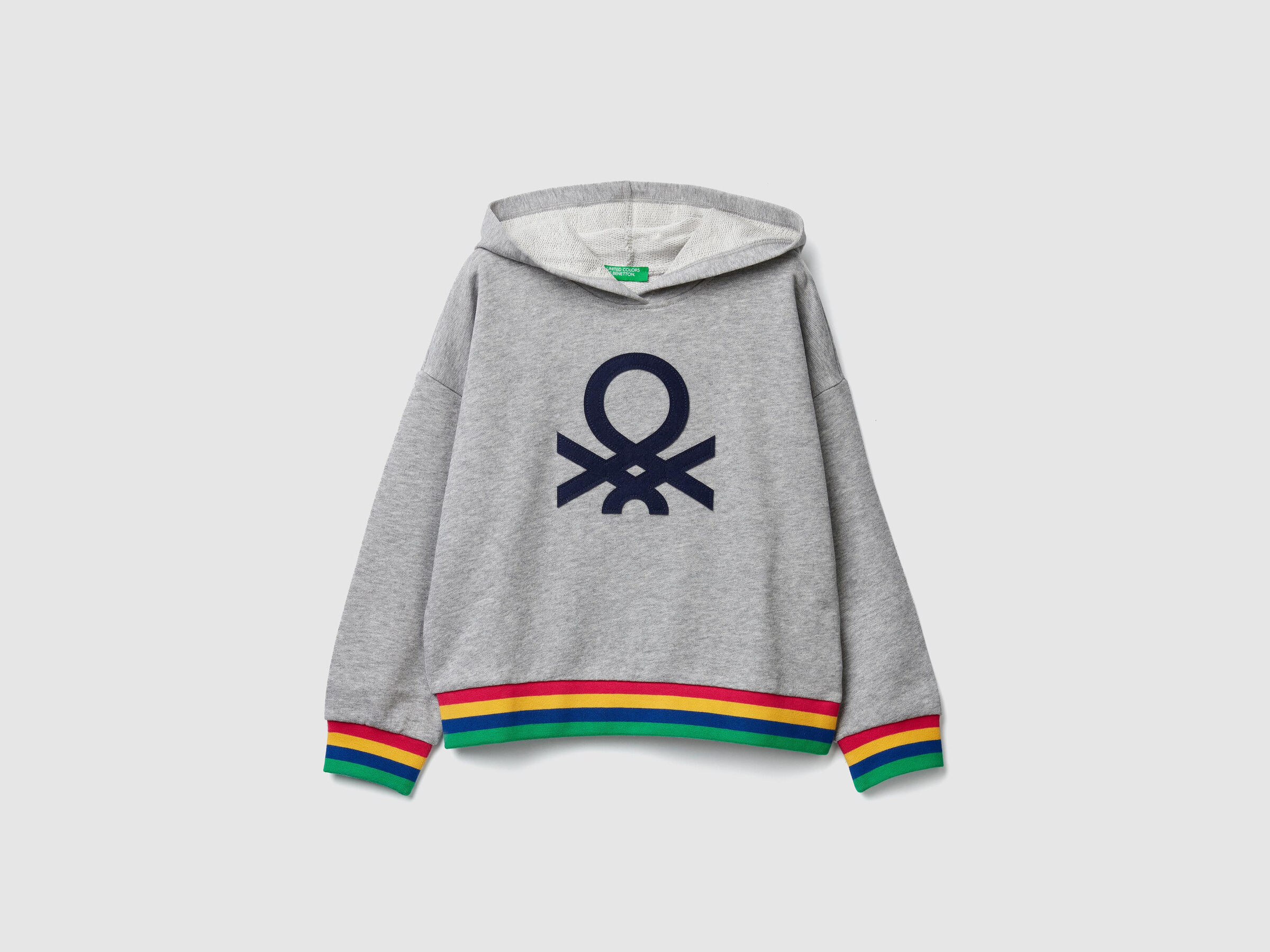 Sweatshirt mit Logo und Kapuze image number null