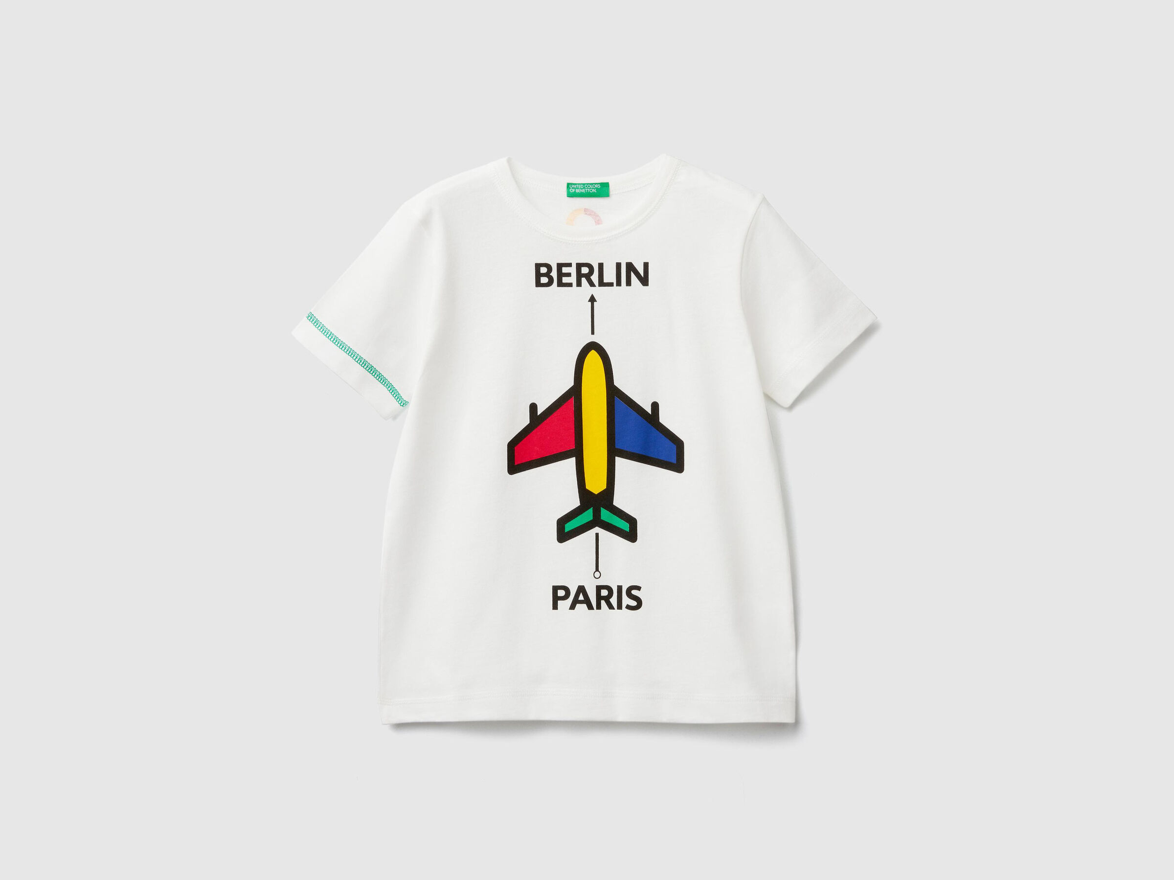 T-Shirt mit kurzen Ärmeln und Print image number null