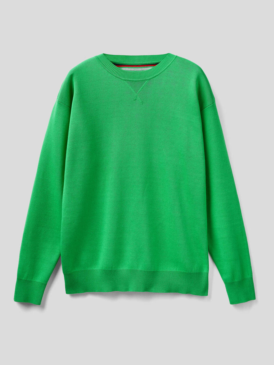 Wendbarer Pullover in Trikot-Baumwolle image number 1