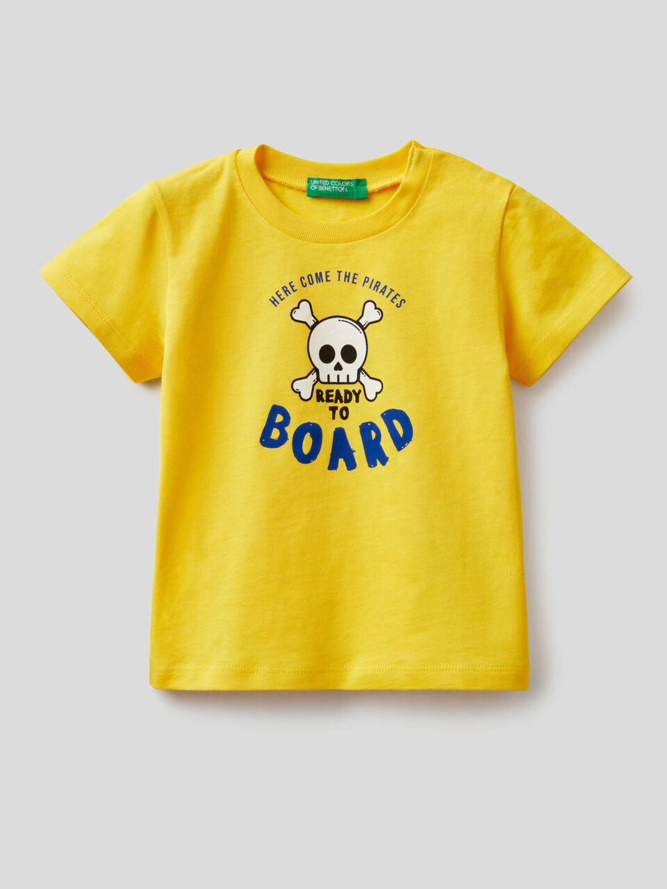 T-Shirt aus Baumwolle mit Piraten-Print image number 1