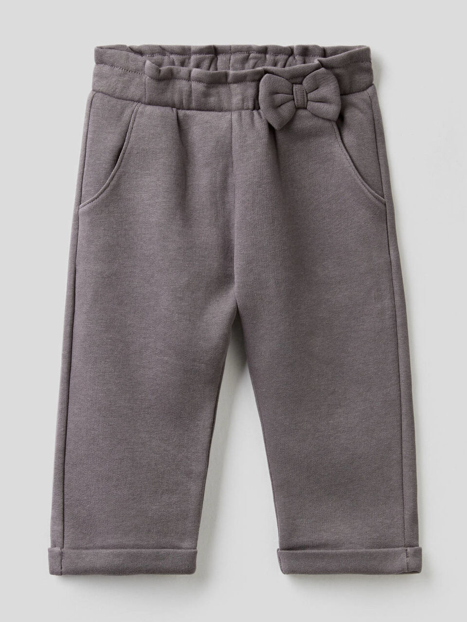 Hose aus Sweatstoff mit Masche image number 1