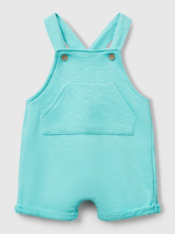 Frottee-Latzhose Newborn