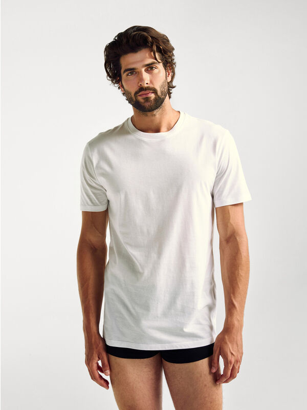 T-Shirt aus langstapeliger Baumwolle Herren
