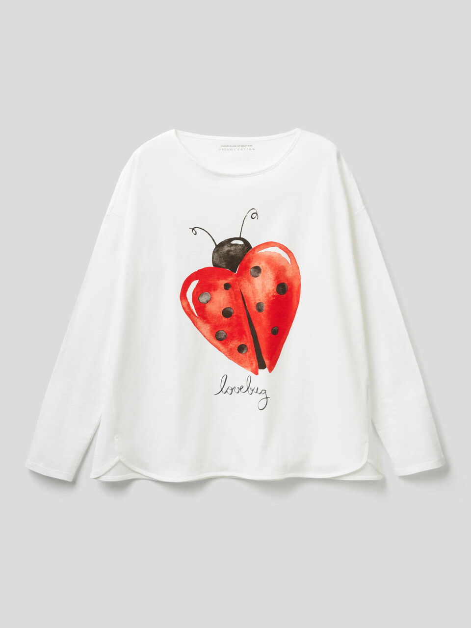 T-Shirt aus reiner Baumwolle mit Print image number 1