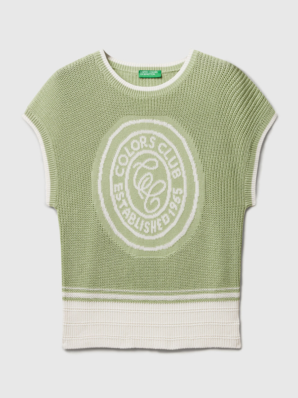 SLEEVELESS SWEATER Damen image number 1