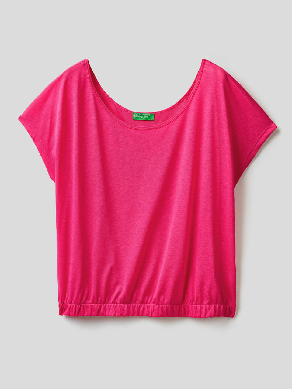 Fließende Bluse mit Rundausschnitt image number 1