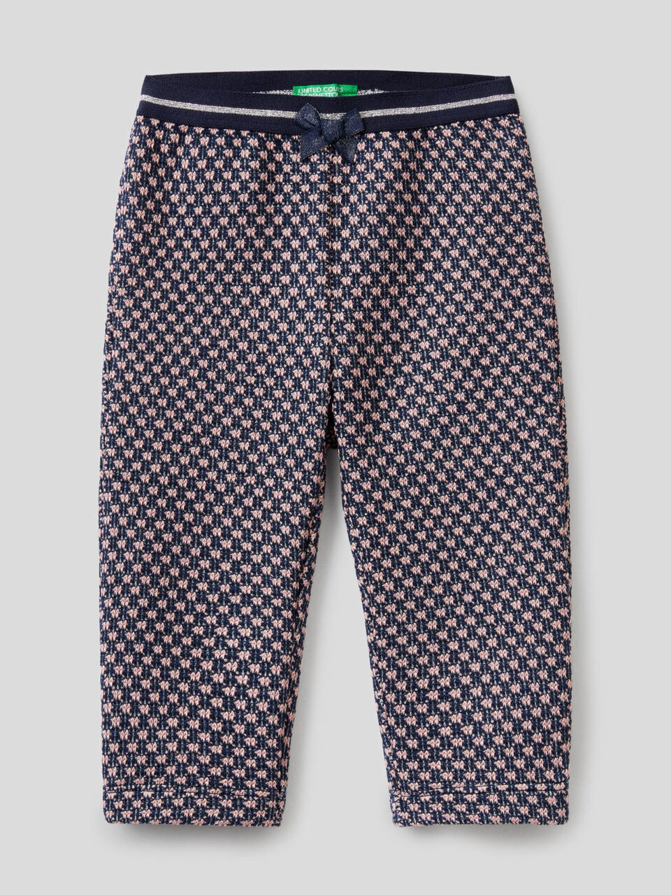 Hose mit zweifarbigem geometrischen Muster image number 1