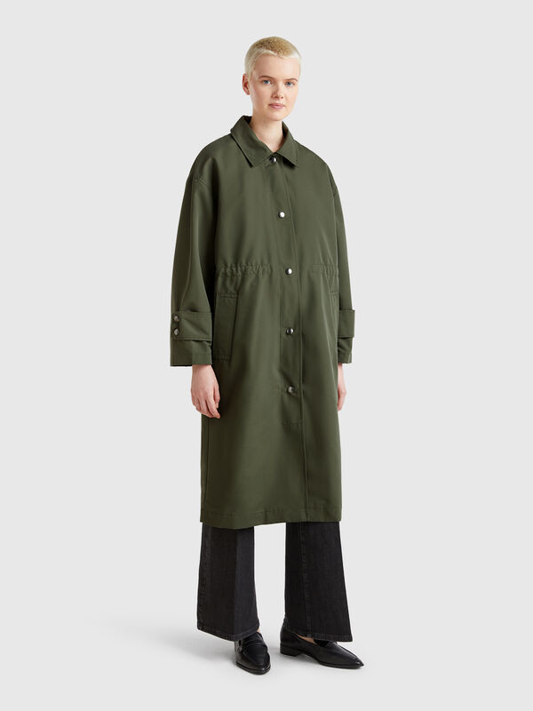 Langer Parka mit herausnehmbarer Polsterung Damen