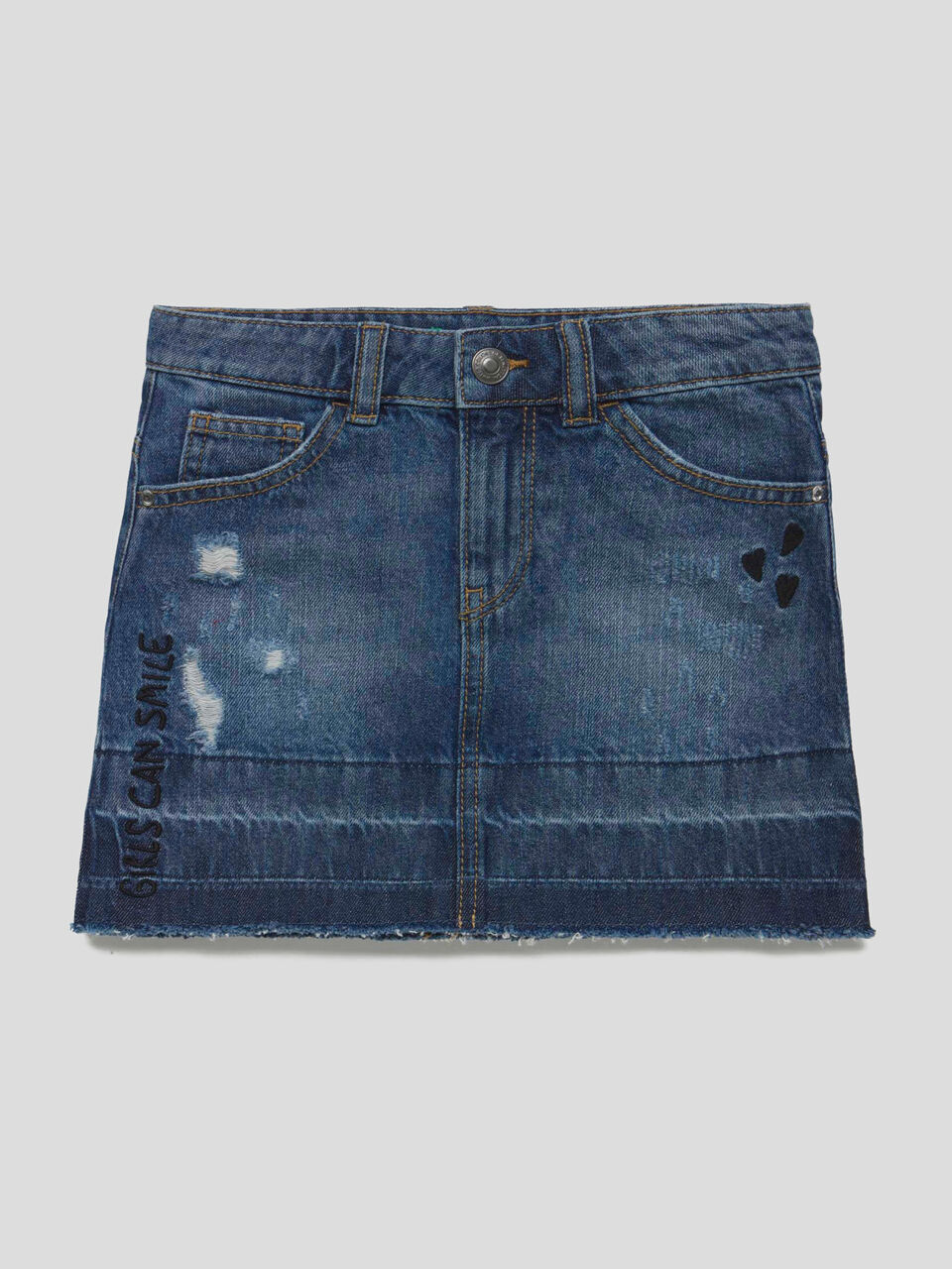 Denim-Rock mit Destroyed-Effekten image number 1