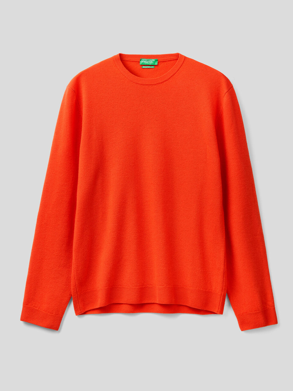 Pullover mit Rundhalsausschnitt aus reiner Merinowolle image number 1