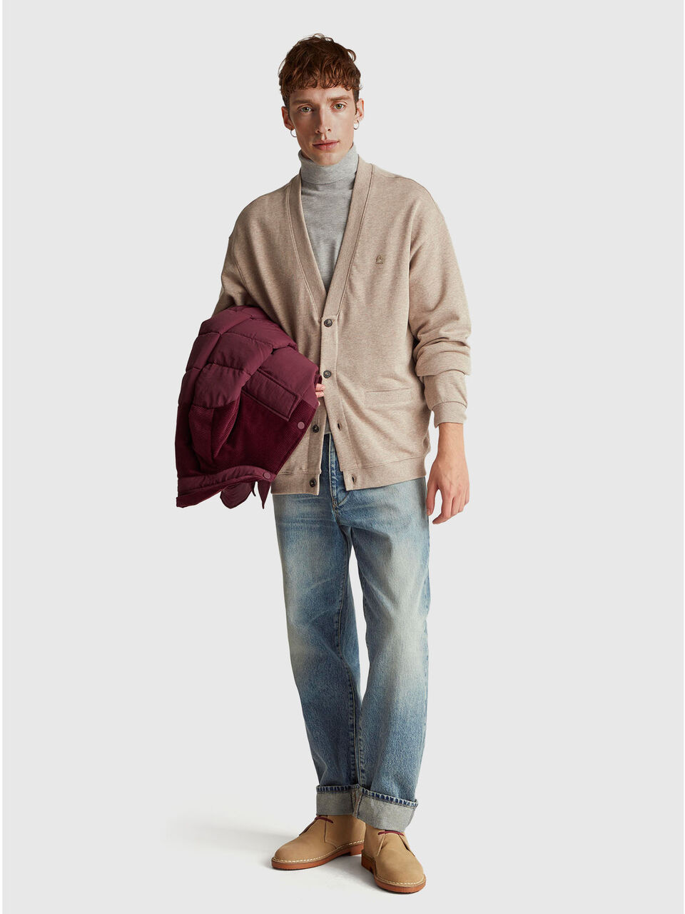 L/S CARDIGAN Herren image number null