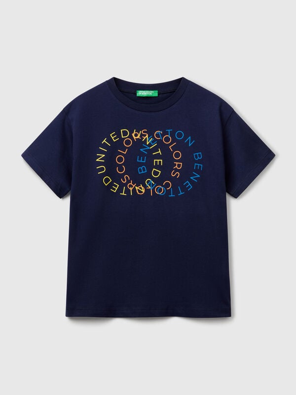 T-Shirt mit Logo Jungen
