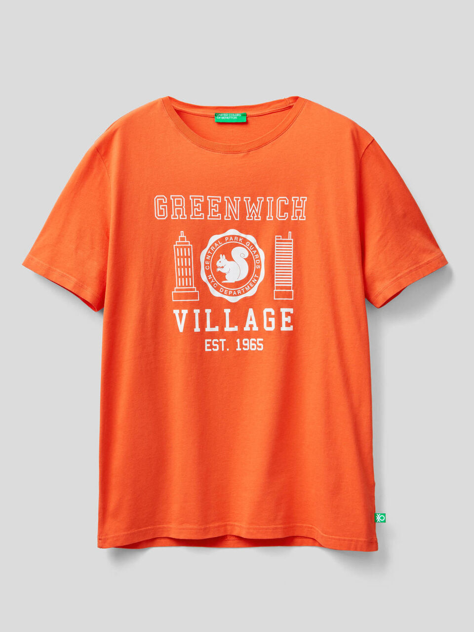 T-Shirt aus 100% Bio-Baumwolle mit Print image number 1