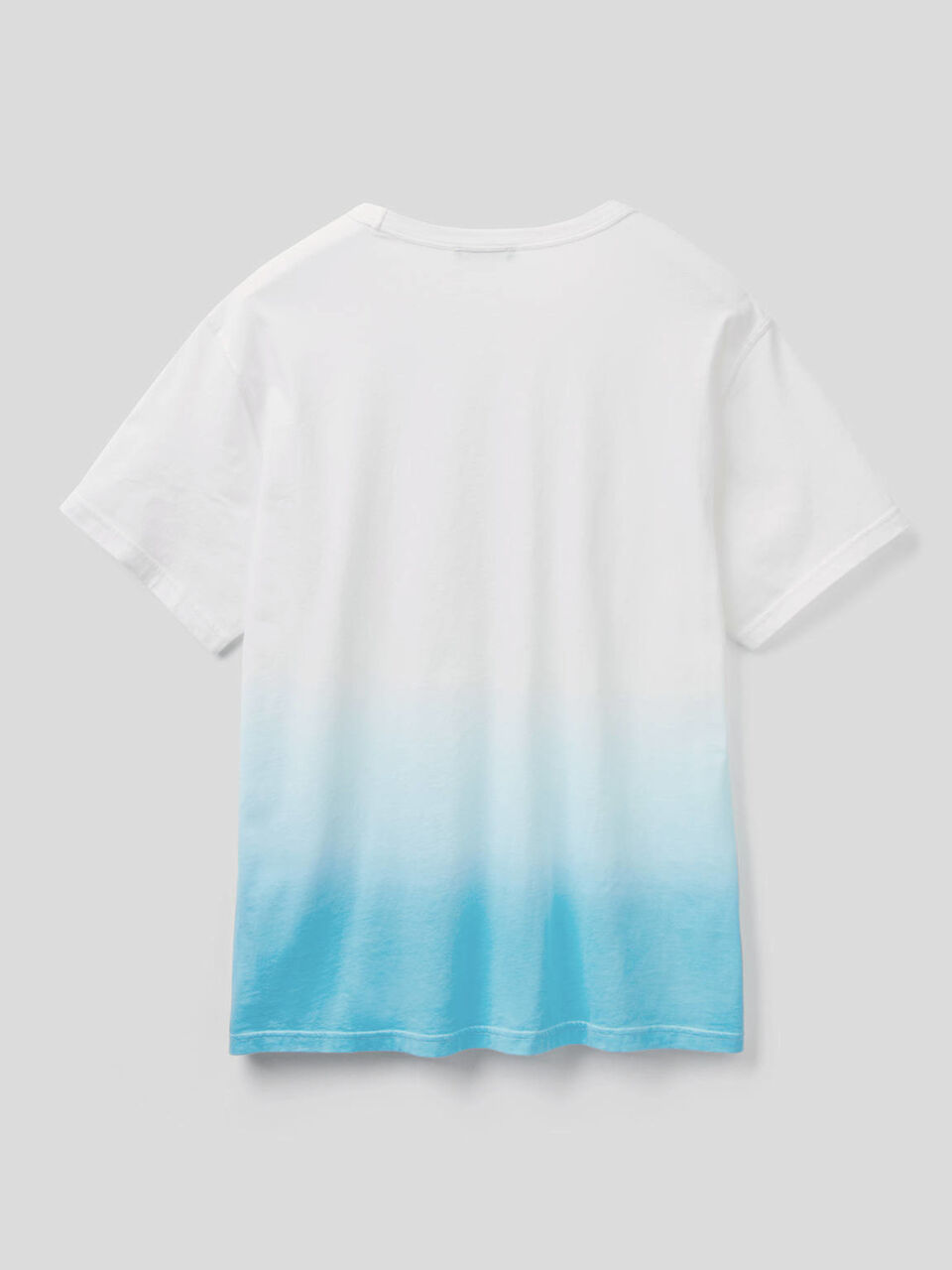 T-Shirt aus 100% Baumwolle mit Degradé-Effekt image number 2