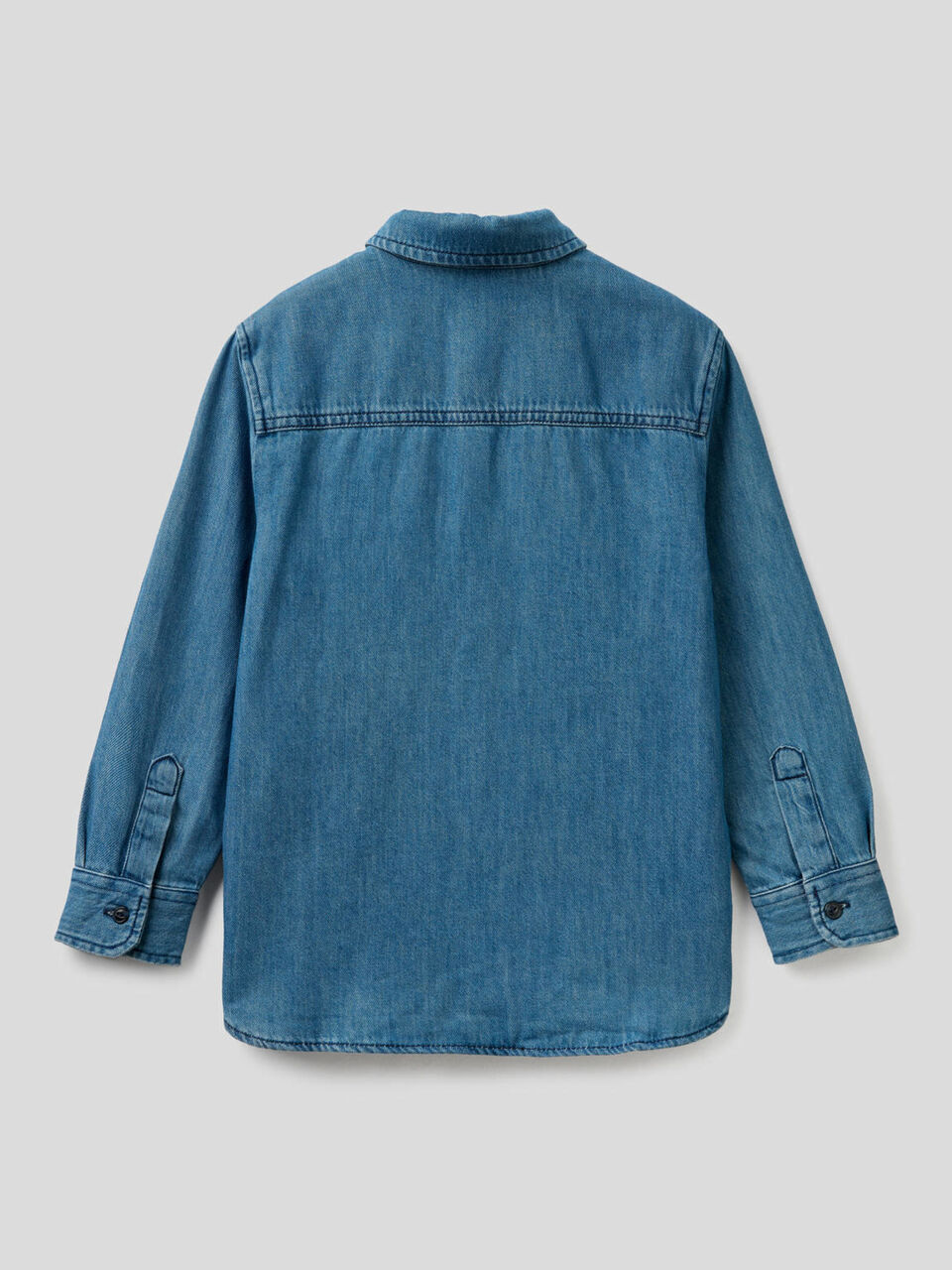 Jeanshemd in 100% Baumwolle image number 2