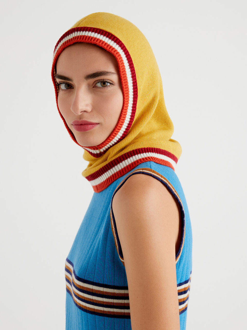 Balaclava-Mütze aus gemischtem Cashmere image number 2